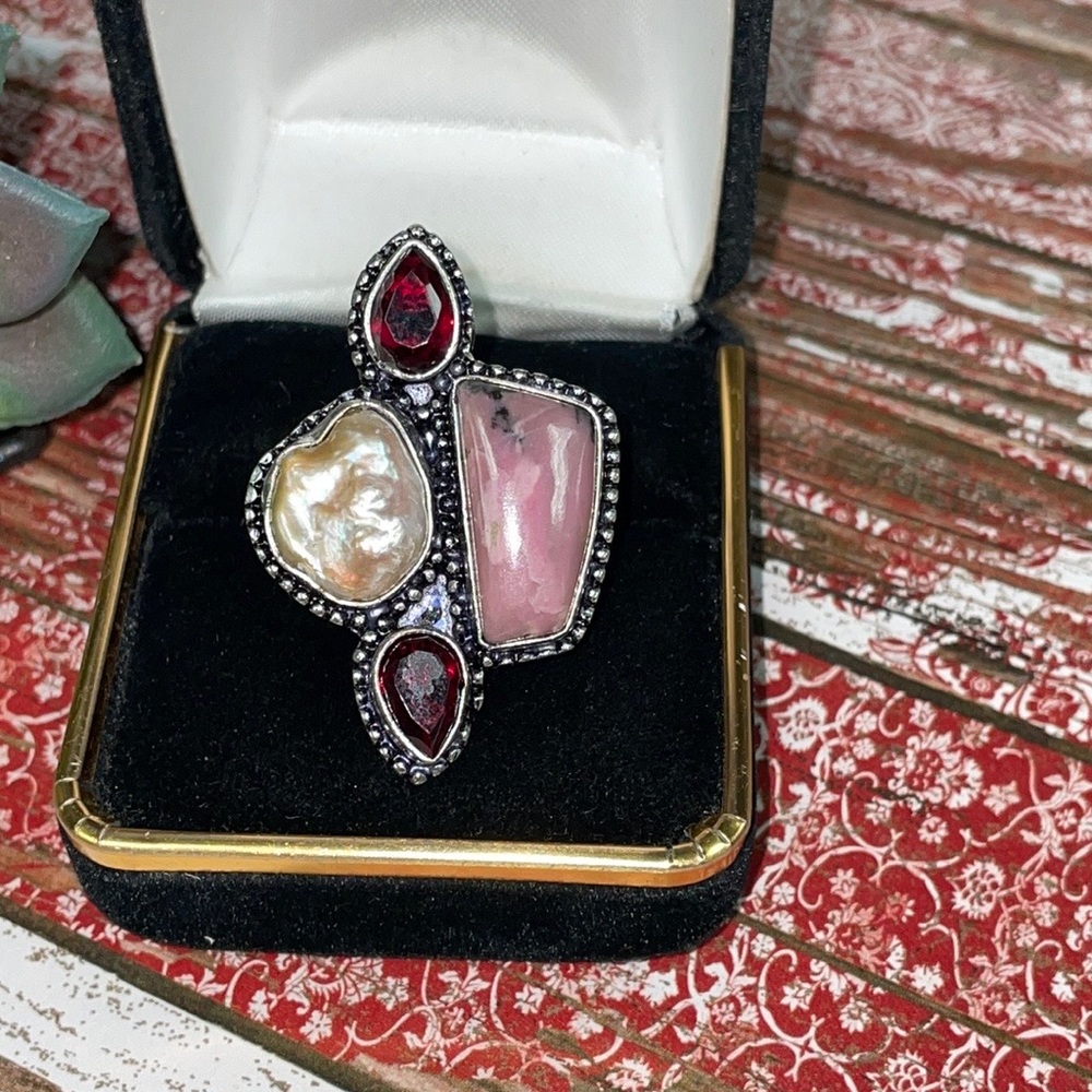 Multi Stone Ring - image 4